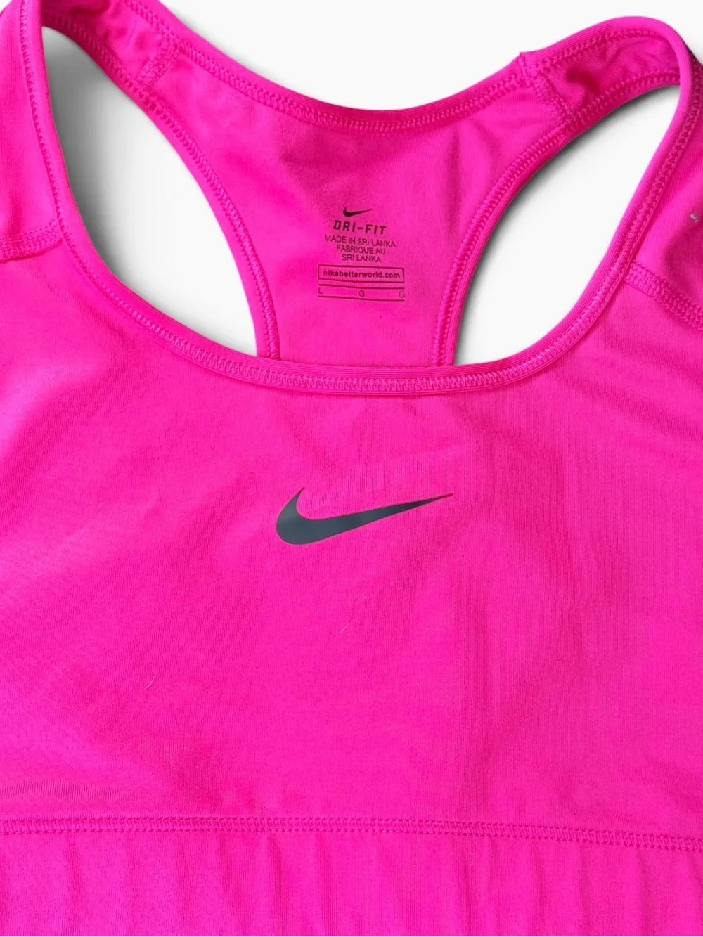 Nike Racerback Sports Bra size Large